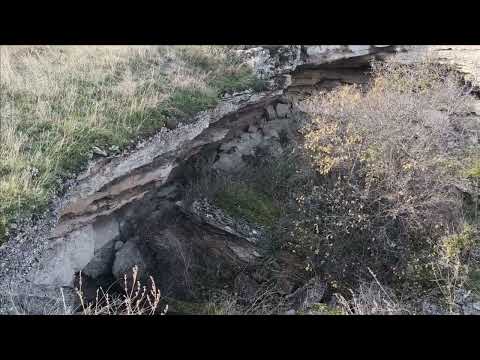 Видео: Керчь  Прогулка районе Аджимушкайских каменоломень 08 11 25