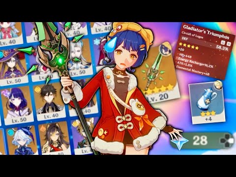 Видео: Могу ли я исправить учётную запись COOKED Genshin Impact моей сестры? (36* СДВГ чистый)