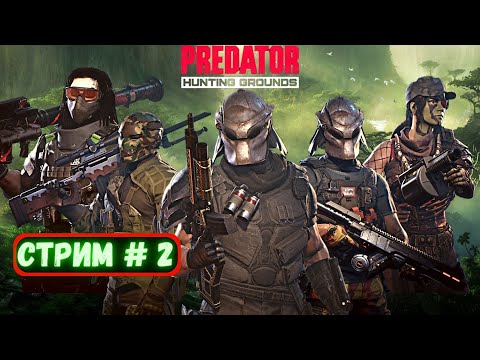 Видео: Predator Hunting Grounds ➤ СТРИМ #2 #predator