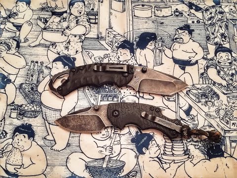 Видео: Первый или второй? Обзор на ножи Kershaw Shuffle