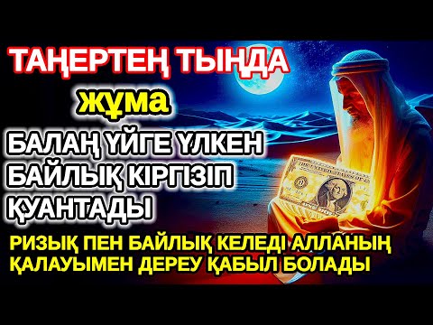 Видео: жұма Балаң миллиондап ақша тауып ата анасын қатты қуантады,шыққан бүкіл тілегің орындалады