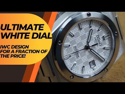 Видео: IXDAO White Dial — обзор и сравнение с Citizen Tsuyosa