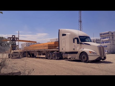 Видео: Переломный момент, решаю уходить или нет с flatbed. Большие проблемы с траком