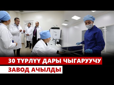 Видео: 30 түрлүү дары чыгаруучу завод ачылды