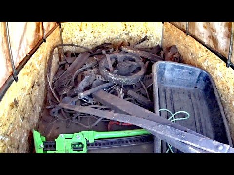 Видео: ПОИСК МЕТАЛЛОЛОМА / КИЛОМЕТРЫ БИТЫХ ПОЛЕЙ