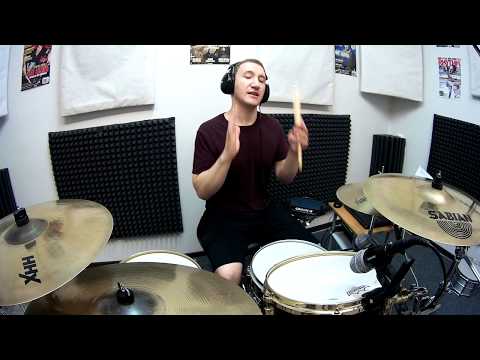 Видео: Заполнения. Малый + бас-барабан в 16-х нотах. Ч.2