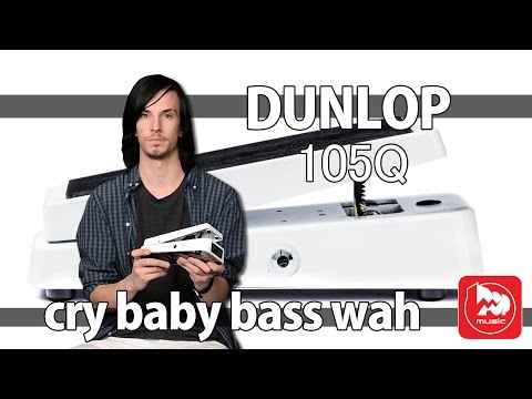 Видео: DUNLOP CRYBABY 105Q - Педаль WAH для баса, что это и как применять