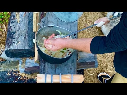 Видео: Тишина: Шашлык - мужское дело.