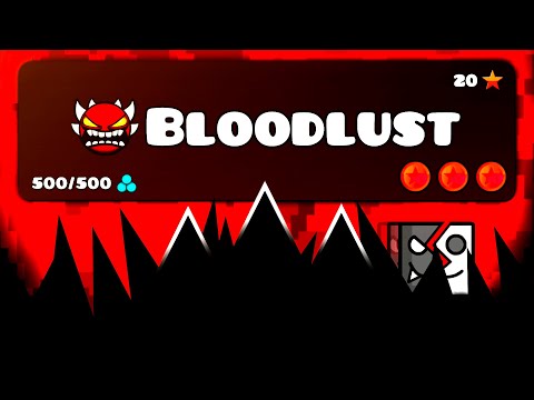 Видео: Мой СЛОЖНЕЙШИЙ ДЕМОН - Bloodlust в Geometry Dash