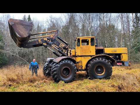 Видео: Первый выезд Кировца / Почему все боятся V12 ЯМЗ ?