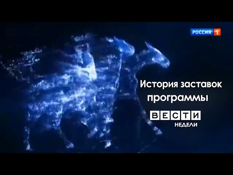 Видео: История заставок программы "Вести Недели"