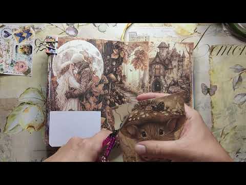 Видео: 🍁🍂 Листопад спішить до нас🏵️🛞😉#collage, #aestheticjournaling, #scrapbooking, #arttherapy