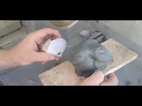 Видео: Резьба по камню "Лопушок".  Эпизод 1 "Вскрытие покажет"