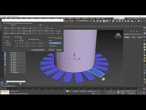 Видео: Инструмент для моделирования массива лестниц в 3ds max