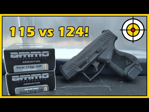 Видео: Тестирование баллистического геля Ammo Inc калибра 9 мм, 115 и 124 грана с использованием Taurus ...