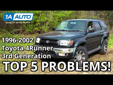 Видео: 5 главных проблем внедорожника Toyota 4Runner 1996-2002 3-го поколения