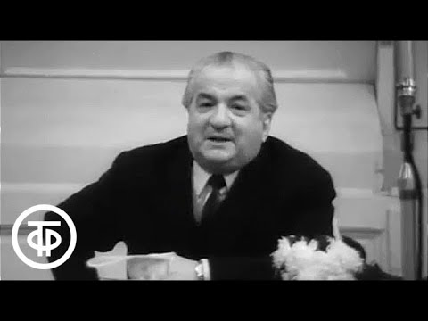 Видео: Ираклий Андроников. Об Италии, о встречах с Самуилом Маршаком (1971)