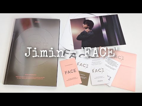 Видео: распаковка альбома Чимина 🪞 Jimin (BTS) -  'FACE' (Undefinable Face ver.) kpop album unboxing