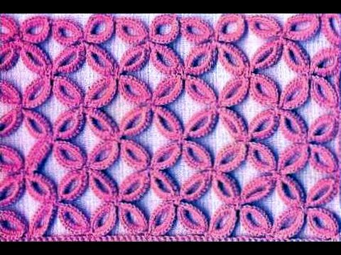 Видео: Ажурный узор из Дуплета