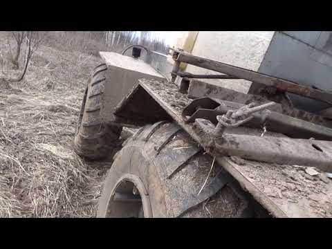 Видео: Поиск металлолома на самодельном вездеходе.