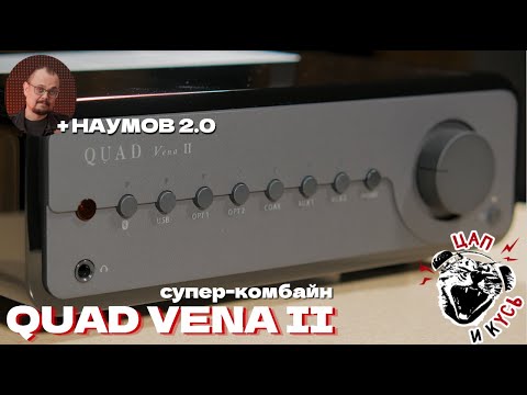 Видео: ЦАП И кУСЬ - Quad Vena II. Для акустики. Для наушников. Для удовольствия.