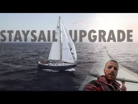 Видео: Как мы построили и установили стаксель на нашу старую лодку | Полная сборка и морские технологии