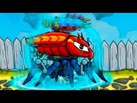 Видео: Хищные машины 2 #9 Красный жучок в Машина ест машину. Car Eats Car 2 с Кидом на мк
