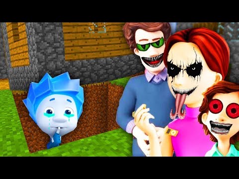 Видео: НОЛИК СПРЯТАЛСЯ ПОД ДОМОМ ОТ СЕМЬИ ДИМ ДИМЫЧА ФИКСИКИ FIXIKI В МАЙНКРАФТ MINECRAFT ТРОЛЛИНГ ЛОВУШКА