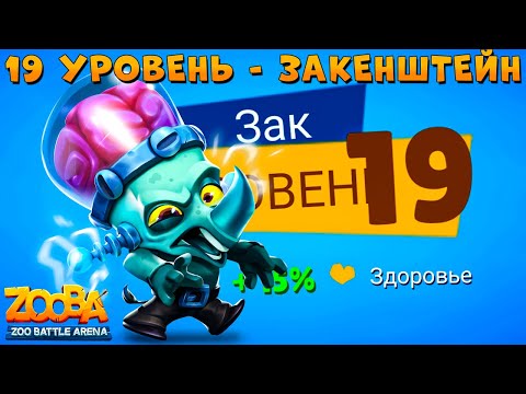 Видео: КАЧАЕМ 19 УРОВЕНЬ - ЗАКЕНШТЕЙН НОСОРОГ ЗАК В ИГРЕ ZOOBA