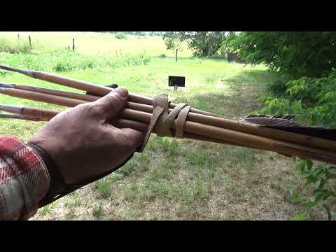 Видео: ЧТО МОЩНЕЕ арбалет со стальной дугой или длинный лук.