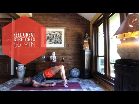Видео: Растяжка для отличного самочувствия || 30 мин
