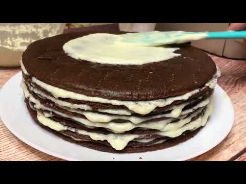 Видео: ШОКОЛАДНО МЕДОВЫЙ ТОРТ | СПАРТАК | Очень нежный и вкусный Eng Sub