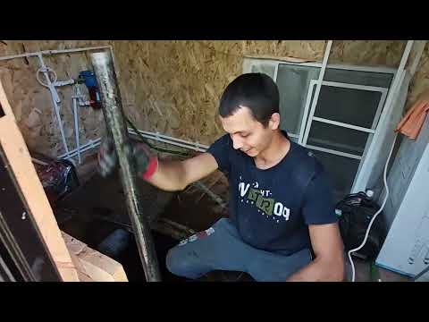 Видео: Вода за копейки сразу в доме за пару часов) меняем сталь на пластик