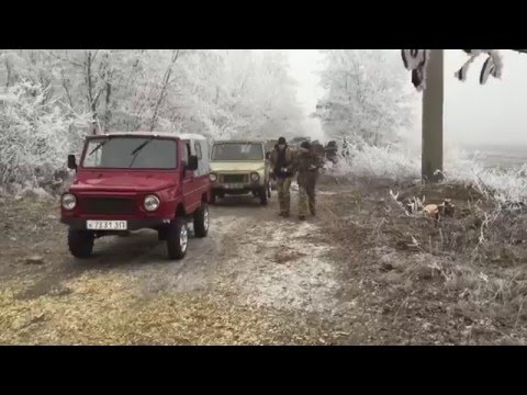 Видео: луаз по грязи покатушки 12.12.2015. ДНЕПР