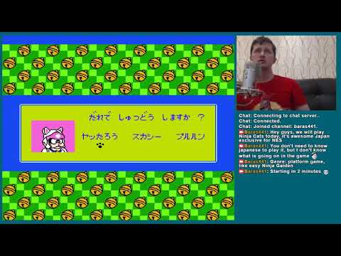 Видео: Kyatto Ninden Teyandee (Ниндзя Коты) на NES Прохождение [6/1000]