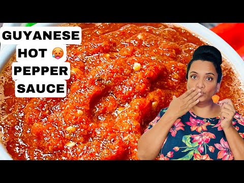 Видео: ТОЛЬКО ТРИ ИНГРЕДИЕНТА ОСТРЫЙ 🥵 ГАЙАНСКИЙ ПЕРЕЧНЫЙ СОУС #peppersauce #guyaneseppersauce