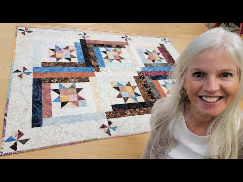 Видео: БЕСПЛАТНАЯ ВЫКРОЙКА ОДЕЯЛА «ЗВЕЗДНАЯ БРЕВЕНЧАТАЯ ХИЖИНА» ОТ ДОННЫ!!