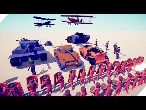 Видео: ТАБС - ТАНКИ и СОЛДАТЫ против древних войск - Totally Accurate Battle Simulator