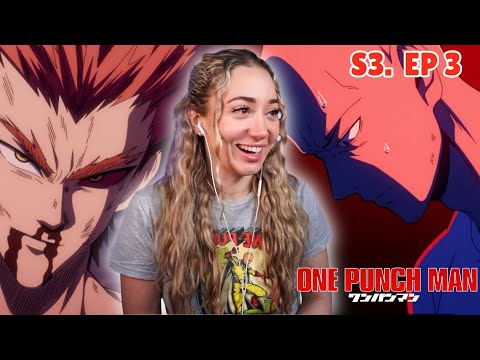 Видео: ГАРУ ПРОТИВ ПОТРОШИТЕЛЯ | РЕАКЦИЯ НА 3 СЕЗОН 3 ЭПИЗОД ONE PUNCH MAN