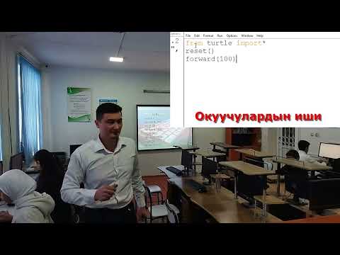 Видео: PYTHON тилинде ГРАФИКА менен ИШТӨӨ