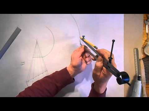 Видео: Изготовление выкройки – усеченный конус с наклонным дном