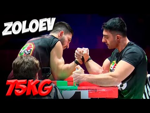 Видео: ЗОЛОЕВ АЛАН - ZOLOEV ALAN - AMC ARMWRESTLING - 75 KG