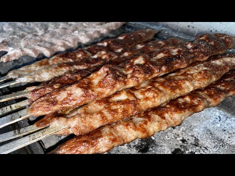 Видео: Только Мясо и Лук! Никаких приправ! Шашлык по Узбекски!Гиждуван шашлык!