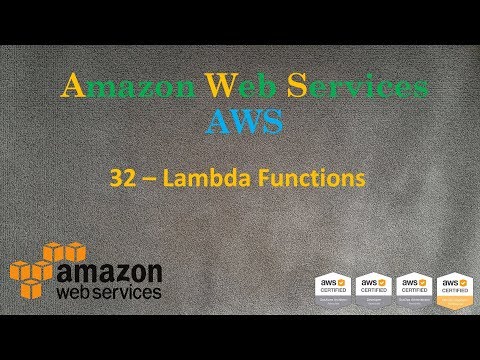 Видео: AWS - Lambda Функции - Технология Serverless