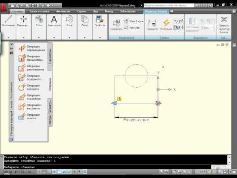 Видео: Видео урок AutoCAD 2010 "Динамические Блоки" (1)