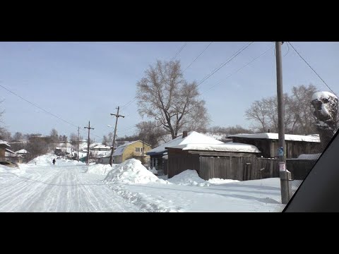 Видео: г. Ачинск, Старый центр.  02.03.21г.  Автор видео Елена Цыганова