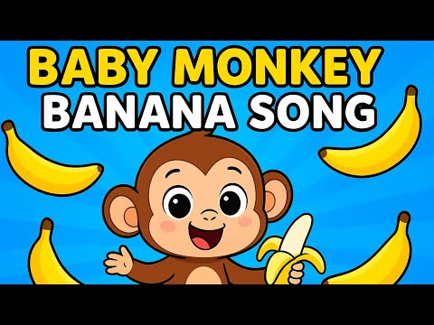 Видео: 🐵 Песенка про банан обезьянки 🍌 | Веселая детская песенка | Танцуйте и подпевайте малышам