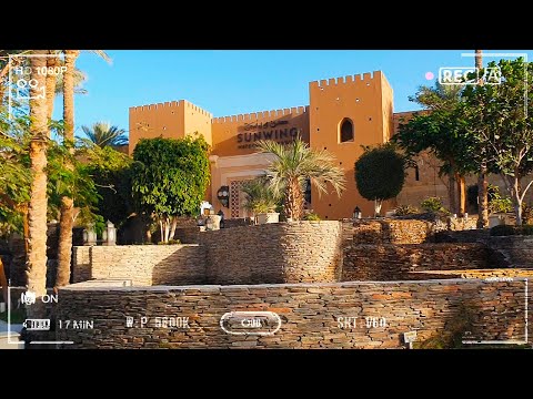 Видео: Отель Grand Waterworld Makadi 5★ Египет, Хургада полный обзор, + вся территория / Пляж и водный мир