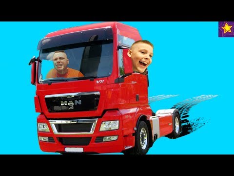 Видео: ЧУТЬ Не РАЗБИЛИ ФУРУ в ЛОНДОНЕ!!! Как ИГОРЮША груз ПЕРЕВОЗИЛ? Видео для детей