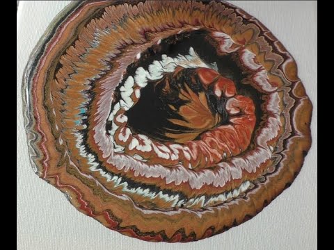 Видео: Жидкий акрил для начинающих  Как разводить белую краску чтобы не было трещин Акрил с перламутром